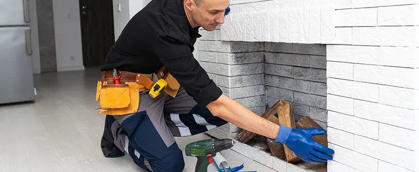 Fireplace Damaged Damper Frame Repair Services in Greenwood, South Carolina